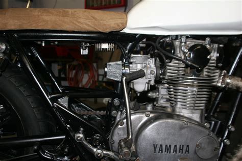 Vintage Steele 1981 Yamaha Xs650 Side Detail Xs650 Cafe Racer Build