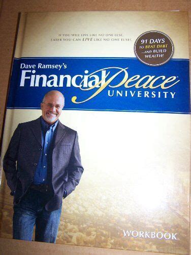 Dave Ramseys Financial Peace University Workbook 9781934629048 Ebay
