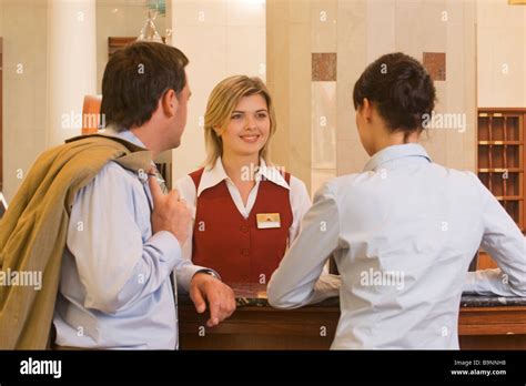 Guests Hotel Reception Hi Res Stock Photography And Images Alamy