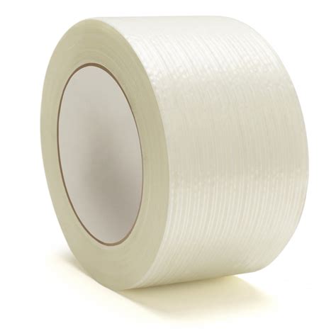 Heavy Duty Packing Tape Filament Reinforced Tape Rolls 40 Mil Thick