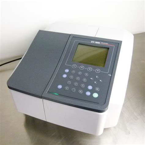 Shimadzu Uv Uv Vis Spectrophotometer With Computer Software