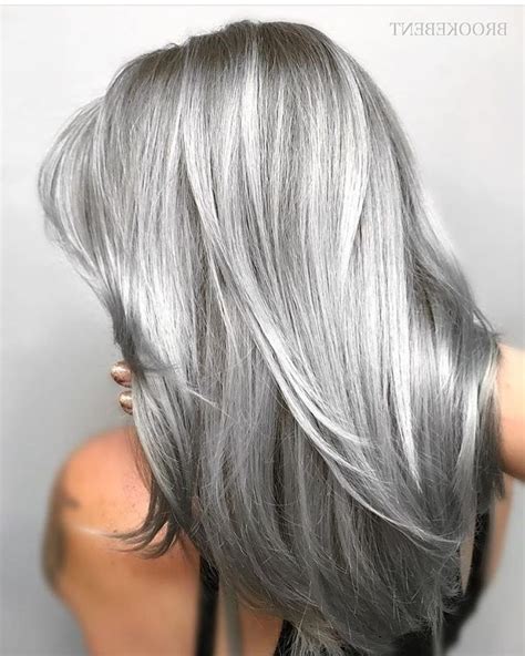 40 Absolutely Stunning Silver Gray Hair Color Ideas 40 Absolutely