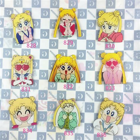 12 Pieceslot Harajuku Cartoon Anime Acrylic Badge For Clothing Pins