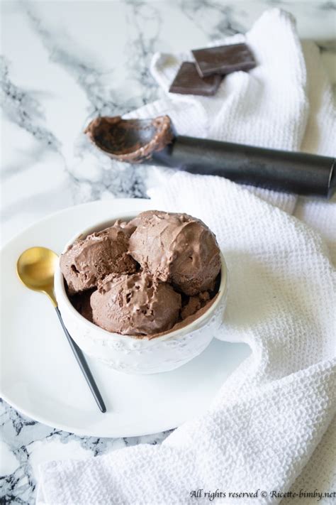 Gelato al cioccolato senza uova Bimby - Ricette Bimby