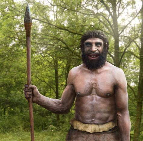 Чернокожие неандертальцы чёрный голубоглазый кроманьонец