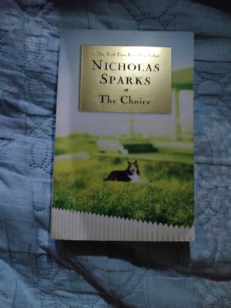 The Choice By Nicholas Sparks On Carousell