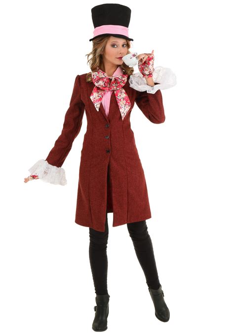 Deluxe Plus Size Womens Mad Hatter Costume 1x 2x