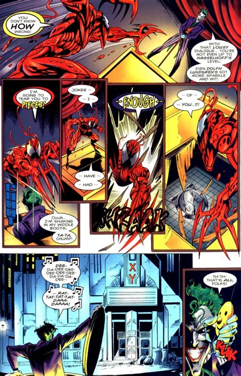 Spiderman And Batman Pg 37 Feat Carnage And The Joker By Bagley In S