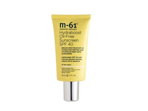 M 61 Hydraboost Oil Free Sunscreen Spf 40 17 Fl Oz50 Ml Ingredients