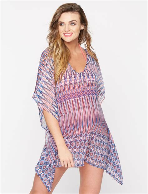 Caftan Maternity Swim Cover Up Maternity Clothes Fashionable