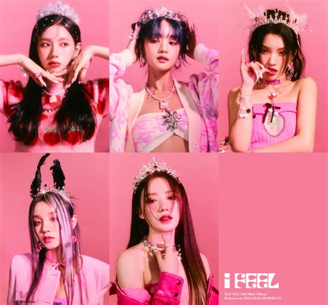 Gi Dle Releases First Concept Queen Version Of I Feel