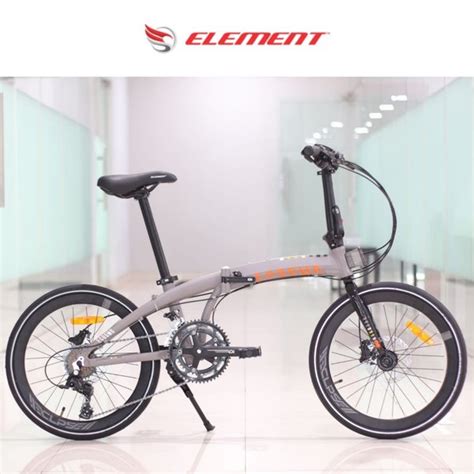 Jual Sepeda Lipat 20 Element Ecosmo Z8 2x8 Speed 451 2 X 8 Alloy