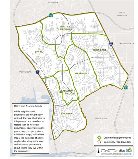 Clairemont Community Plan “discussion Draft” Released By City Of San