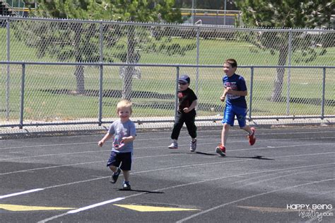 Gallery For Kids Running On A Track