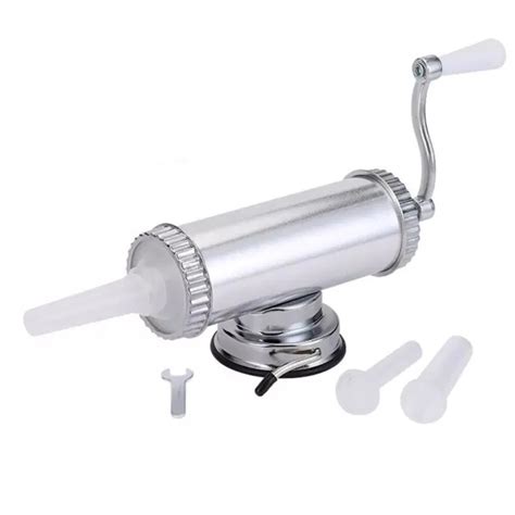 2lbs Home Homemade Sausage Stuffer Meat Grinder Manual Maker With