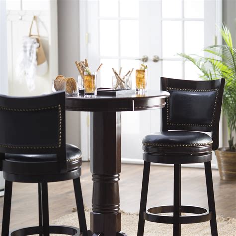 Check spelling or type a new query. Boraam 3 Piece Florence Sunburst Pedestal Pub Table Set ...