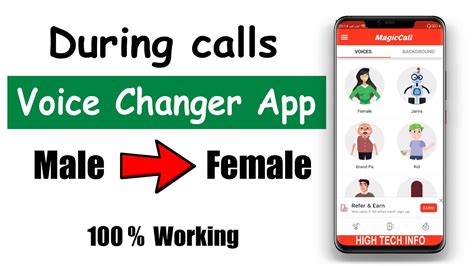 Eases uses one hand with your phone. Voice Changer App || How to Change Voice Male to Female ...
