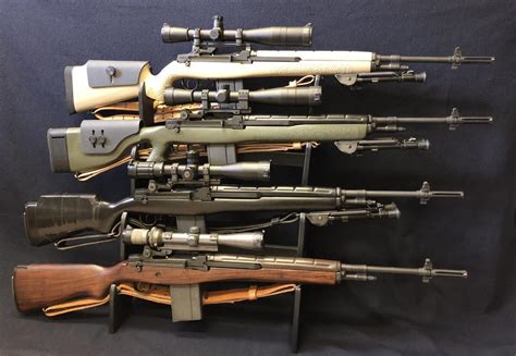 U S Army Navy Usmc M14 Based Sniper And Dmr Sdm Rifles Circa Late 1960s To Late 201xs Sniper