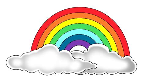 How To Color A Rainbow Step By Step Youtube