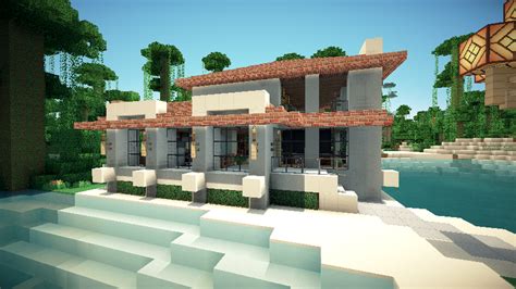 Minecraft Beach House Ideas Slidesharetrick