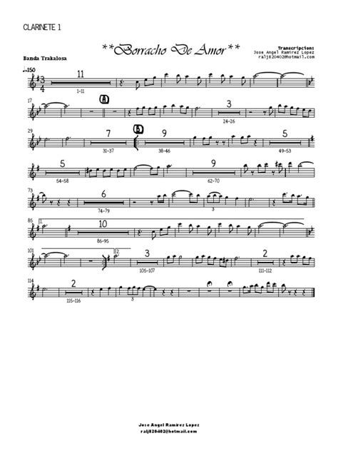 Borracho De Amor 1pdf · Versión 1 1 Pdf Instrumentos De Latón