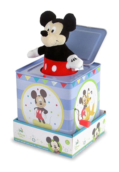 Disney Mickey Mouse Clubhouse Theme Jack In The Box Classic Tin Wind Up