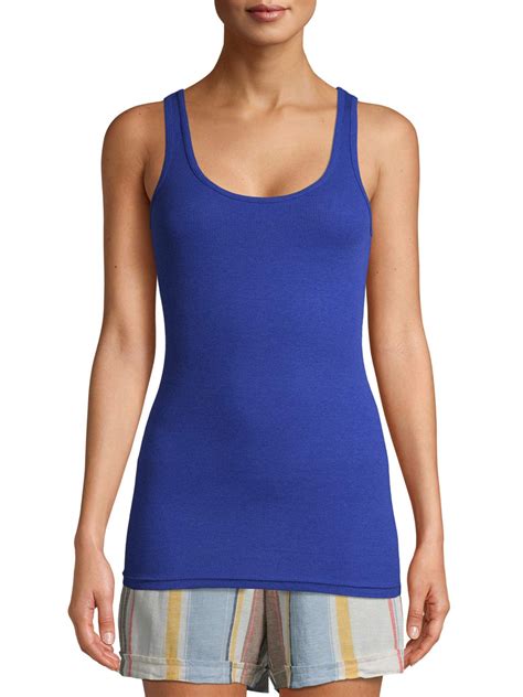 Time And Tru Womens Ribbed Tank Top