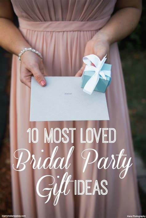 10 Most Loved Bridal Party T Ideas Bridesmaid T Inspiration