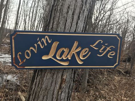 Lovin Lake Life Sign Lake House Sign Nautical Sign In 2020 Lake