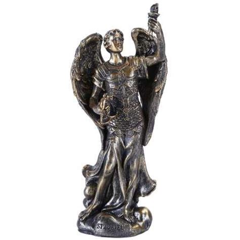 Archangel Uriel Small Christian Statue Christian Art Statue