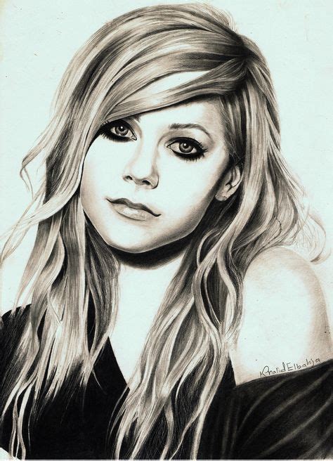 Avril Lavigne By Thedrawinghands Drawings Pinterest Mejores