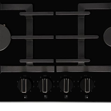 Neff T26cs49s0 N70 Built In 59cm 4 Burners Gas Hob Black 4242004203322