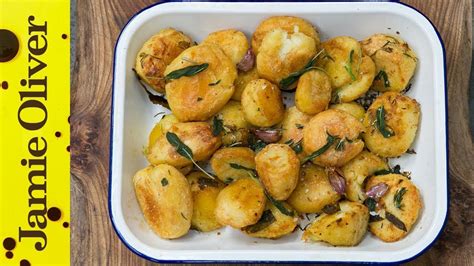 roast potatoes three ways jamie oliver youtube jamie oliver recipes jamie oliver roast