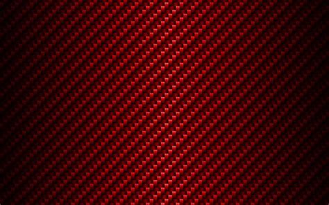 Download Wallpapers Red Carbon Background 4k Carbon Patterns Red