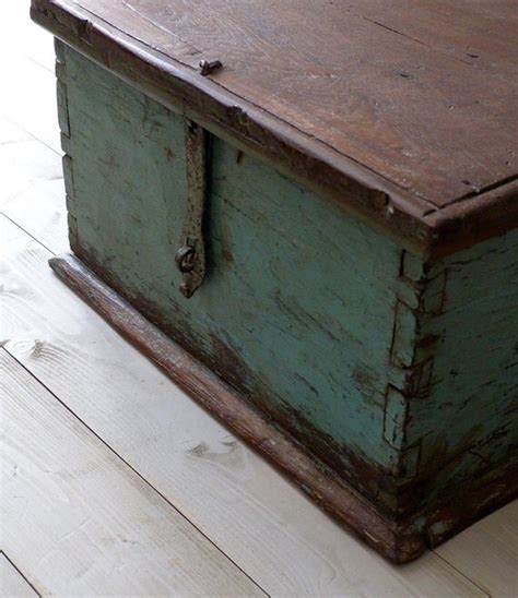 Distressed Rustic Storage Box By Ormstonsaintuk On Etsy