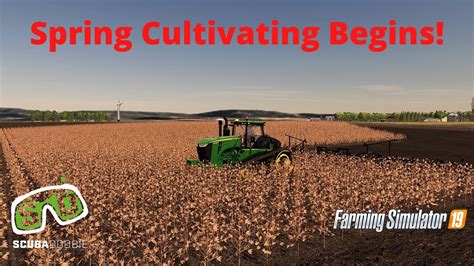Flint Hills Ep2 Spring Cultivating Begins Fs19 Time Lapse Farming