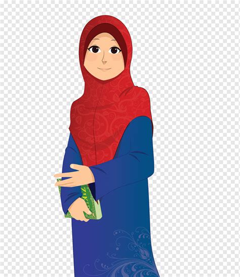 69 Model Gambar Kartun Hijab Islami Sketsa
