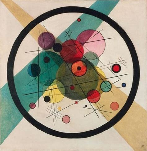 Circles In A Circle Quadri Astratti Pittura Circolare Kandinsky