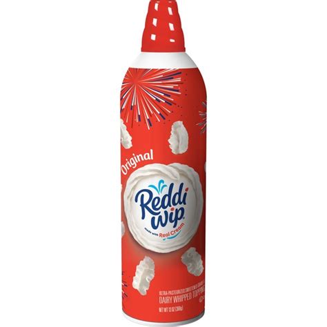 Reddi Wip Real Cream Whipped Topping 13 Oz From Walmart Instacart