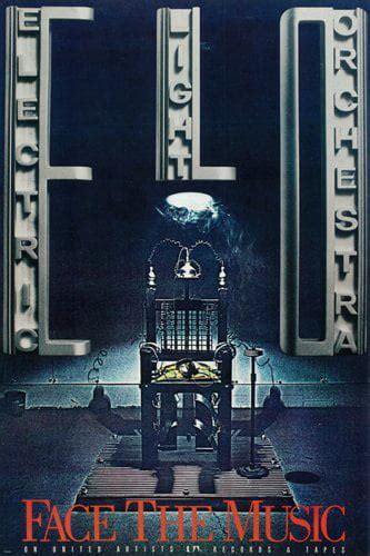 Electric Light Orchestra Face The Music Album Poster Pop Rock Dark Art