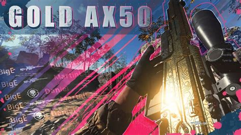 Modern Warfare Gold Ax50 The Best Sniper Rifle In Modern Warfare