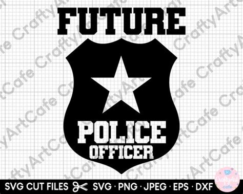 Police Academy Svg Files For Cricut Clipart Jpeg Eps  Future Police