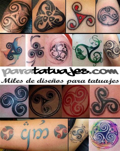 Tatuaje De Trinacria Tatuaje Trisquel Disenos De Unas Tatuajes