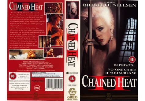 Chained Heat II 1993 On Guild Home Video United Kingdom VHS Videotape