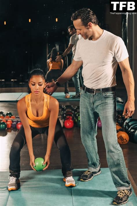 Busty Nicole Scherzinger Works Out With A Personal Trainer 11 Photos Fappeninghd