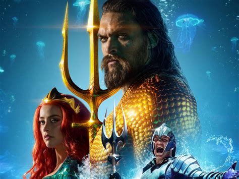 Desktop Wallpaper Jason Momoa Movie Mera Aquaman Amber Heard Hd