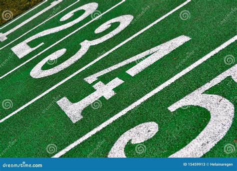 Athletics Track Lane Numbers Stock Image Image Of Fitness Compete