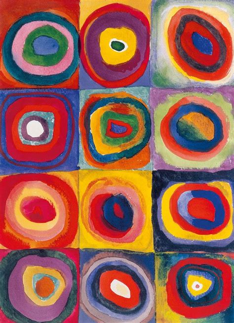 Estudio De Color Wk 89 Poster Wassily Kandinsky Obras De Arte