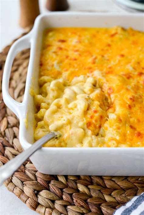 Easy Baked Mac And Cheese Simply Scratch