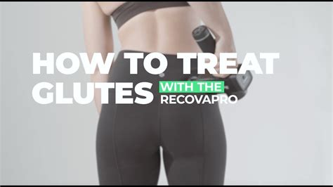 How To Treat Glutes In Under 2 Minutes With Recovapro Massage Gun Youtube